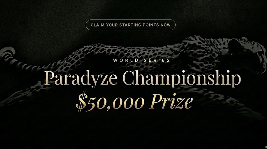 ParadyzeFi's tweet image. Your @injective trading history just became your head start.

🏆Paradyze Championship Live: $50,000. 6 weeks.

1. Claim starter bonus points from your historic volume
2. Compete in the tournament

Your history built your rank. Now prove you still have it.
app.paradyze.io/prestige-claim