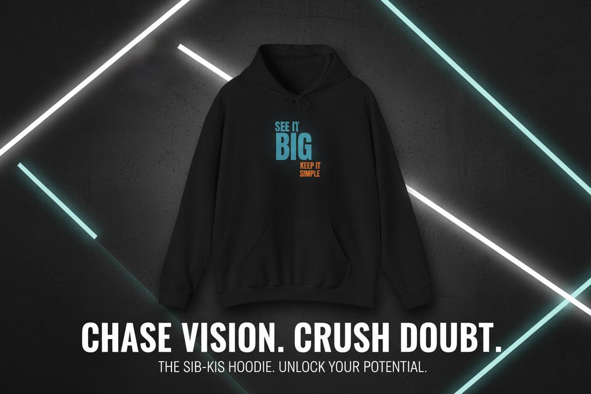 check out our SIB-KIS HOODIE  now at chenetthebrand.com 👔 #UnlockYourPotential