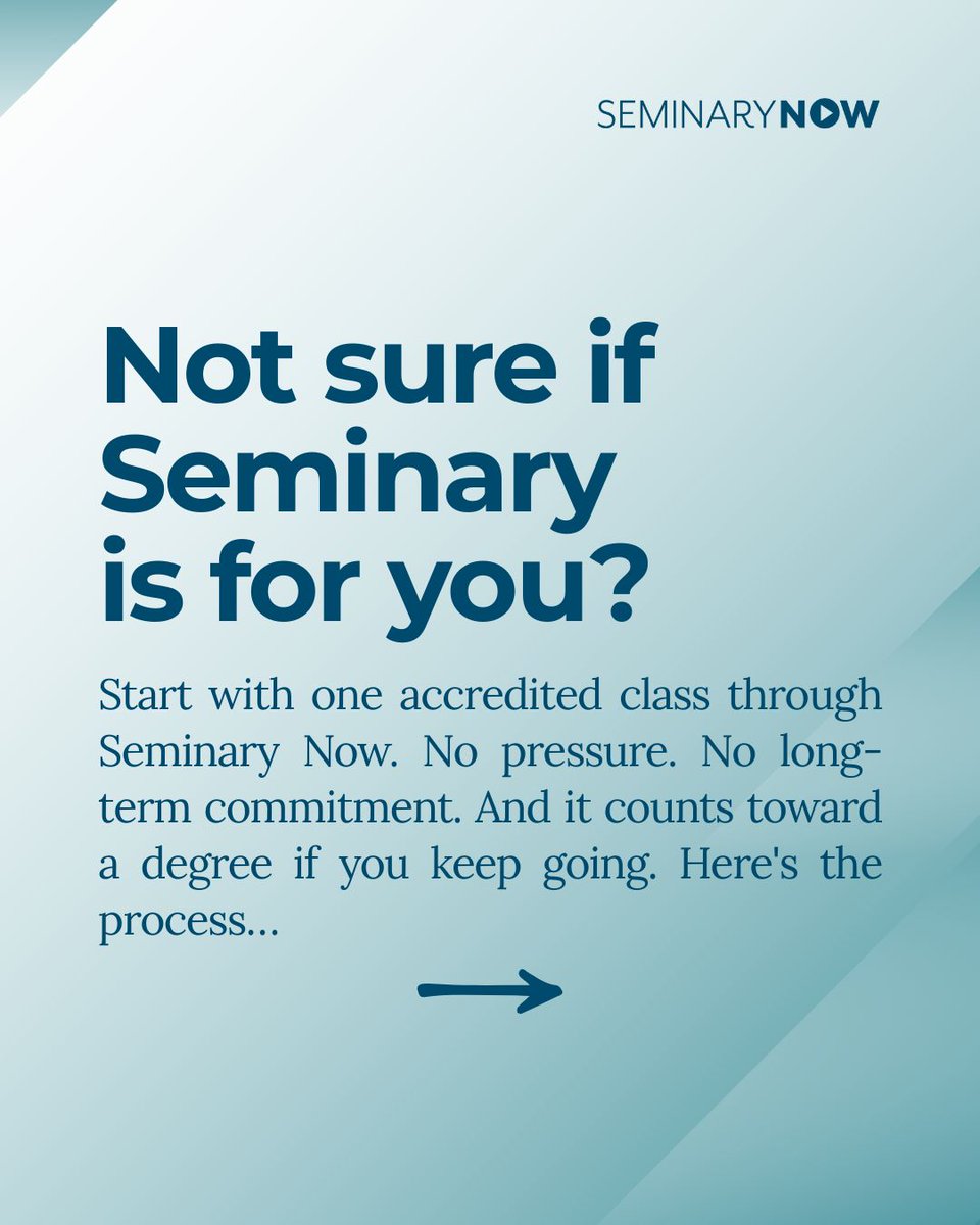 Seminary Now tweet media