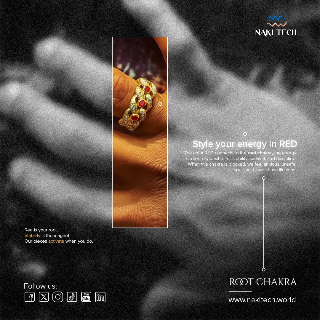 NakiTechJewelry's tweet image. Red is your root.
Where confidence begins and hesitation ends.

This isn’t about jewelry.
It’s about the energy you choose to carry.

Feel it. Then explore more. 
🔗 nakitech.world/products/gold-…

#RootChakra #CubanRing #LuxuryStone