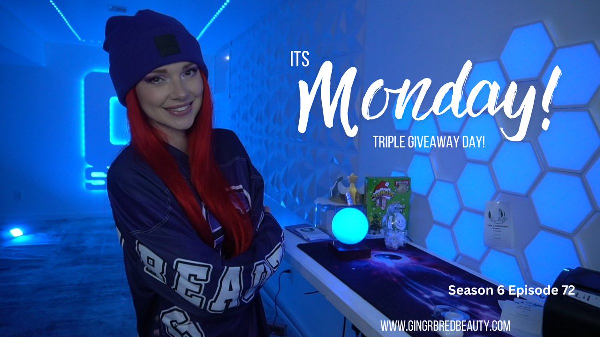 gingrbredbeauty's tweet image. We are BACK in the #GSpot for another Marbly Monday! We will be racing 16 race GP to get some Giveaway Entires! Also TRIPLE giveaway from everyone who made it to the board last week! #live on #twitch in 15 twitch.tv/gingrbredbeauty
#repost for #giveaway entries!