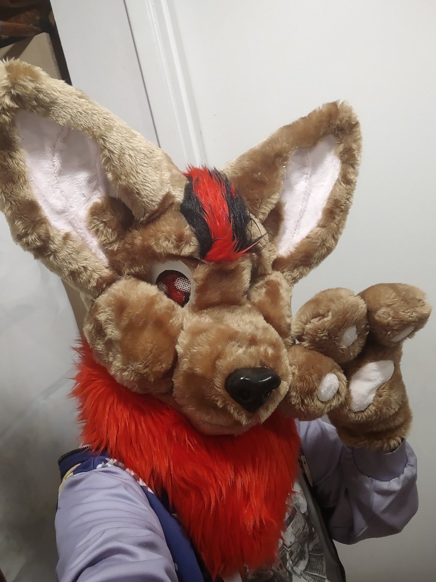 DatasBestFriend's tweet image. I like neopets so much that I became one! Meet McCoy the red xweetok, debuting at Further Confusion next weekend!
#neopets