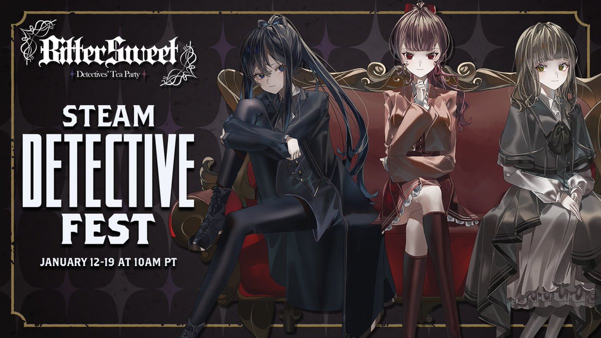 BitterSweet: Detectives' Tea Party tweet media