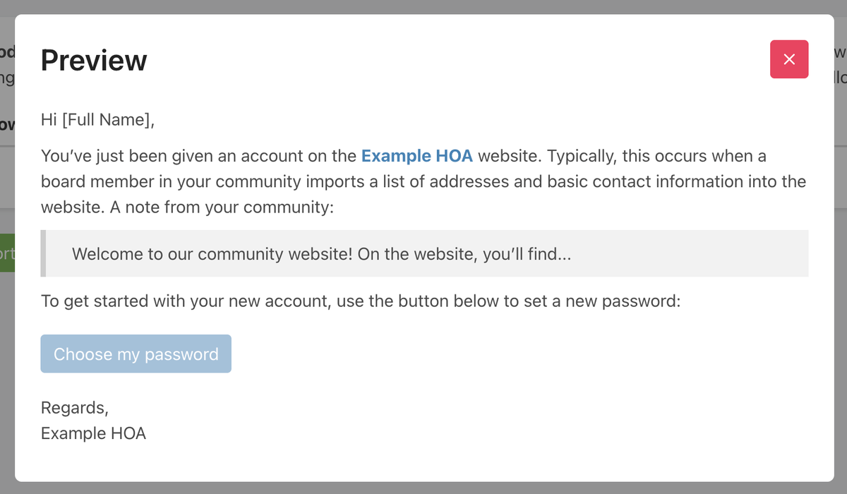 HOA Express tweet media