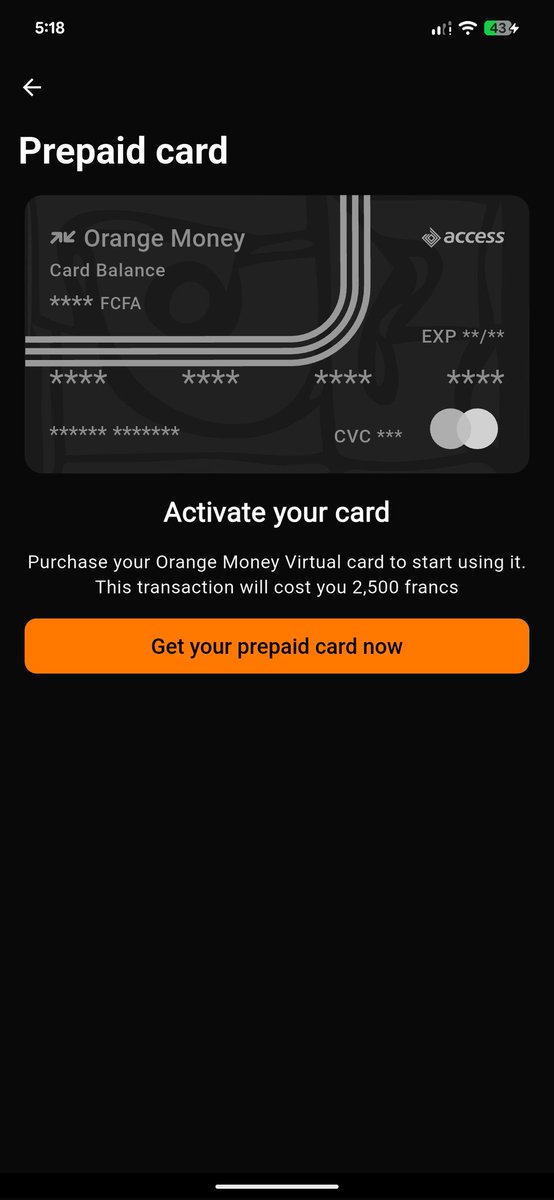 called_prims's tweet photo. Orange lance ses services dans le paiement par carte.
La fin de nos start-ups ? M. @Ekambos https://t.co/tvh910zP7b