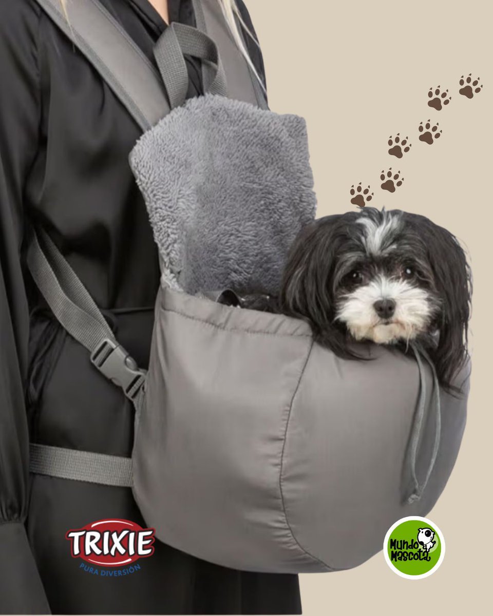 🎒 Para mascotas pequeñas, te presentamos la comodidad  de poder llevarlos con esta mochila frontal de <a href="/Trixie_es/">Trixie España 🐶🐱🐰🦜</a>  que permite tener contacto directo y constante.🐾
🎒 Con correa de cintura ajustable y de interior confortable para tu mascota
📍C/Alhamar 4 #granada 
#m