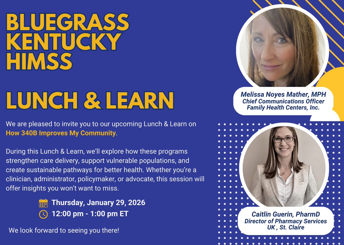 HIMSS Kentucky Bluegrass Chapter tweet media