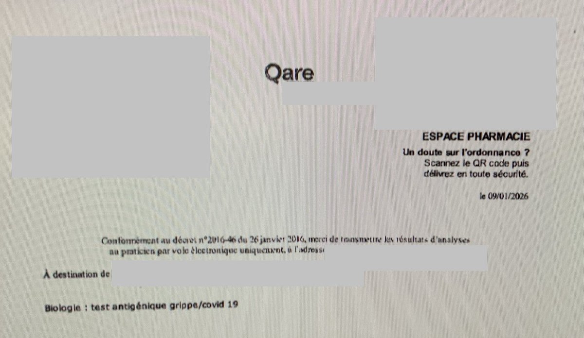🥁Suivi des PCR Grippe / COVID / VRS de mon labo, 1è semaine 2026 : 

🔴 Grippe : forte diffusion, toujours haut du plateau
🔴 VRS : bascule d'âge avec infections chez les adultes ou cluster dans les établissements de soins
🟠COVID : diffusion significative

En bonus : une