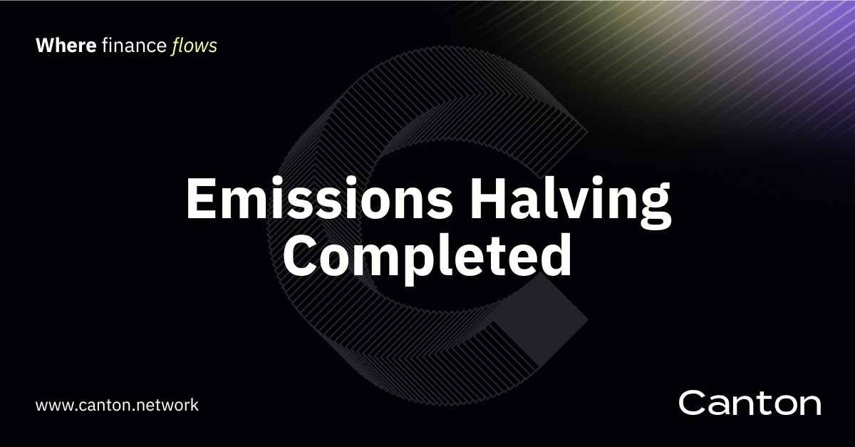 🚨 BREAKING: New emissions rates are now live starting at round 78,840.

This marks the first “double-halving”:

• Max issuance per mining round reduced by 50%.
• Super Validator share reduced from 48% → 20%.
• More rewards flow to Validators + Applications driving network