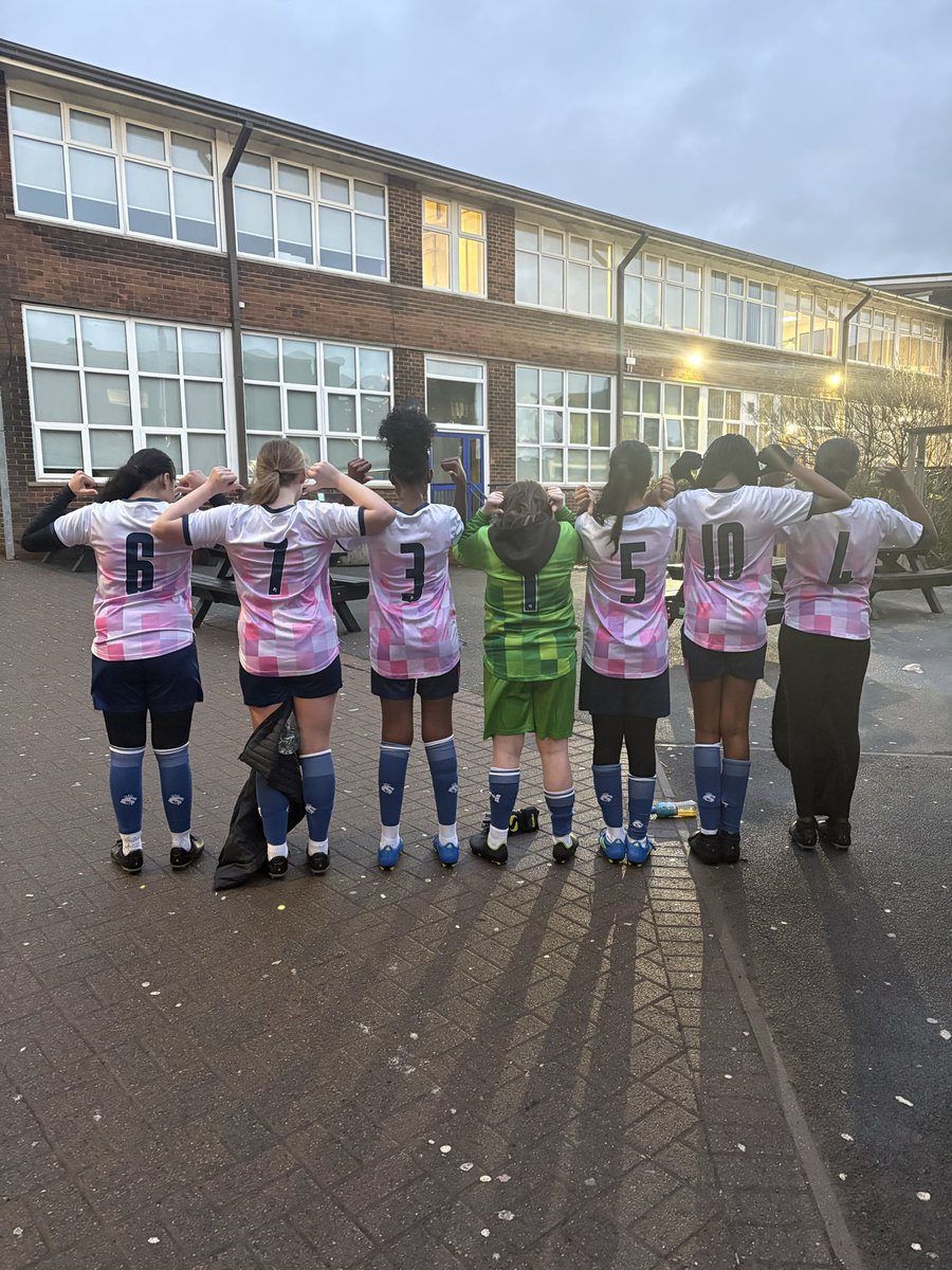 First fixture of 2026 kicked off with our Year 9 girls football team competing against Hulme Grammar this afternoon⚽️ super proud of the girls as always!! Keep up the hard work!! 💙

OPOM: Sophie G
POM: Ellie H and Meerab M 

<a href="/HathershawC/">Hathershaw College</a> 

#TogetherWeSucceed
