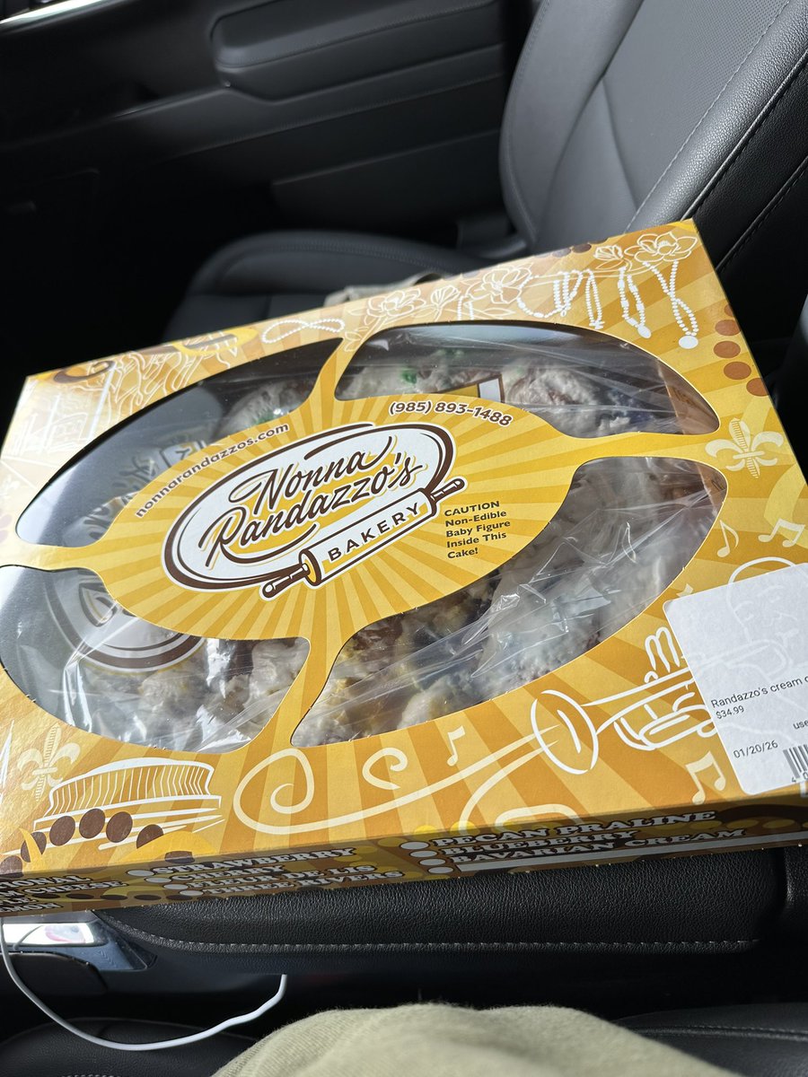 Morning friends, our business manager already has me grabbing king cakes for the office.