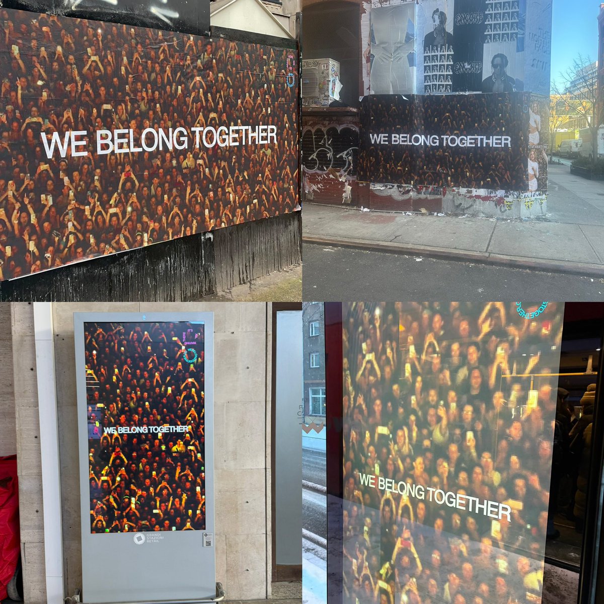 PopCrave's tweet image. “We Belong Together” posters appearing to tease Harry Styles’ new era have popped up in various cities worldwide.

This comes after he shared a tour video with the message and launched a website under its name.