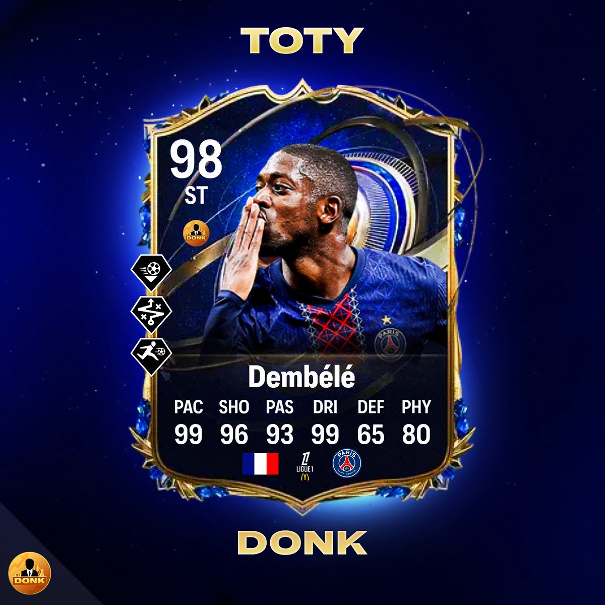 Futdonk's tweet image. Total shock.

TOTY 🇫🇷 🇫🇷 ⏳✅ #fc26