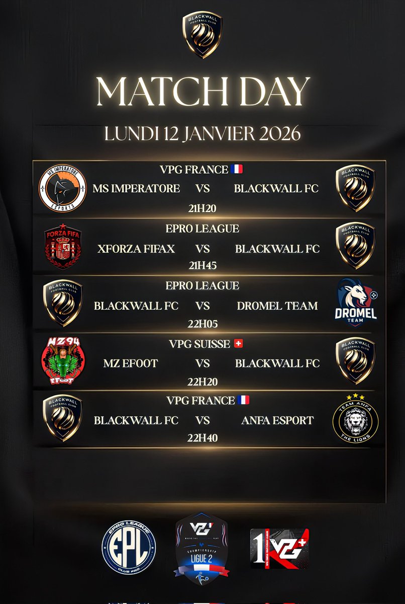 BlackWall FC tweet media