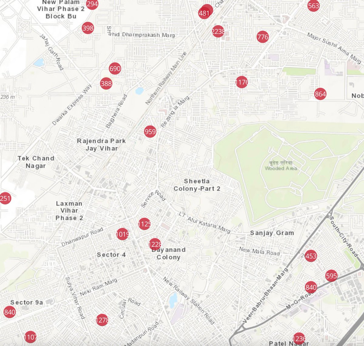 rohitbsl's tweet photo. This is Gurgaon at 9:50 PM, Jan 12.
City average AQI was lower, but this pocket spiked.
That means a local pollution source switched on.
This is the power of hyperlocal community monitor. 
Local pollution needs local sensors.
That’s what community monitors reveal. #aqi #Gurgaon https://t.co/N8bLScF4j7