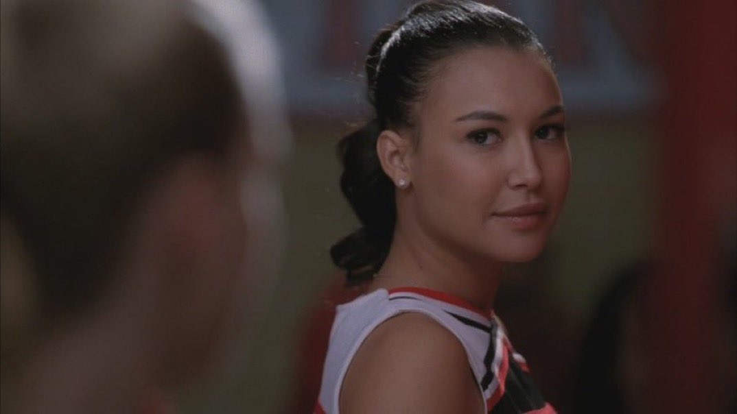 HistoryofGlee's tweet photo. On this day in 1987: Naya Marie Rivera was born in Valencia, Santa Clarita, California. Naya portrayed WMHS Cheerio and New Directions member Santana Lopez in all six seasons of #Glee. Happy birthday Naya. 🤍🦋 https://t.co/wNlxkuAReS
