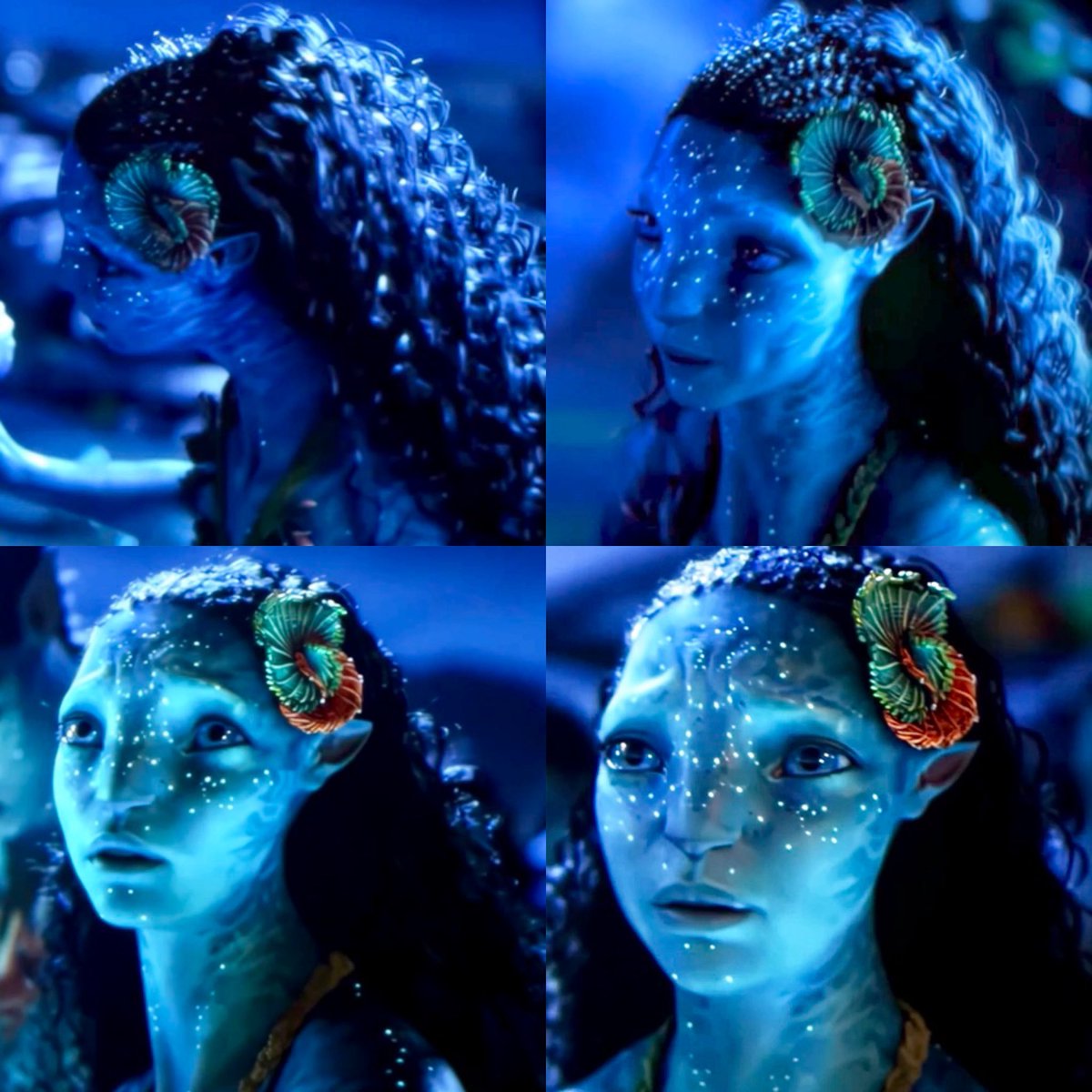 one of tsireya’s most beautiful hair accessories 🌺