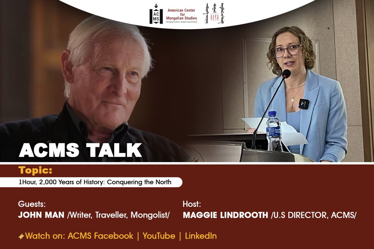 American Center for Mongolian Studies tweet media