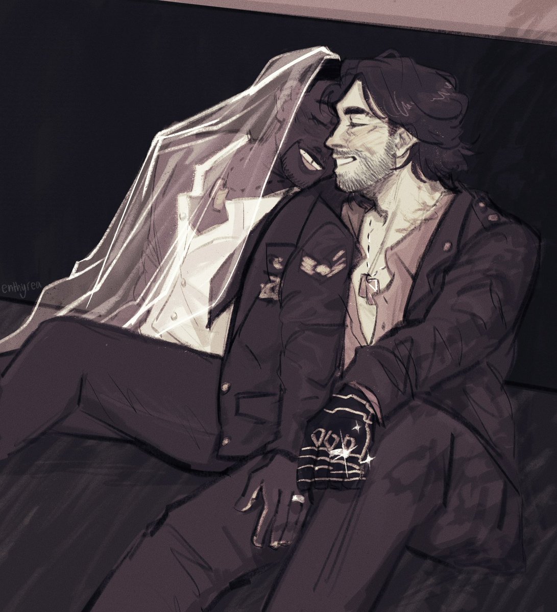 enthyrea's tweet image. 💒💍 #sambucky