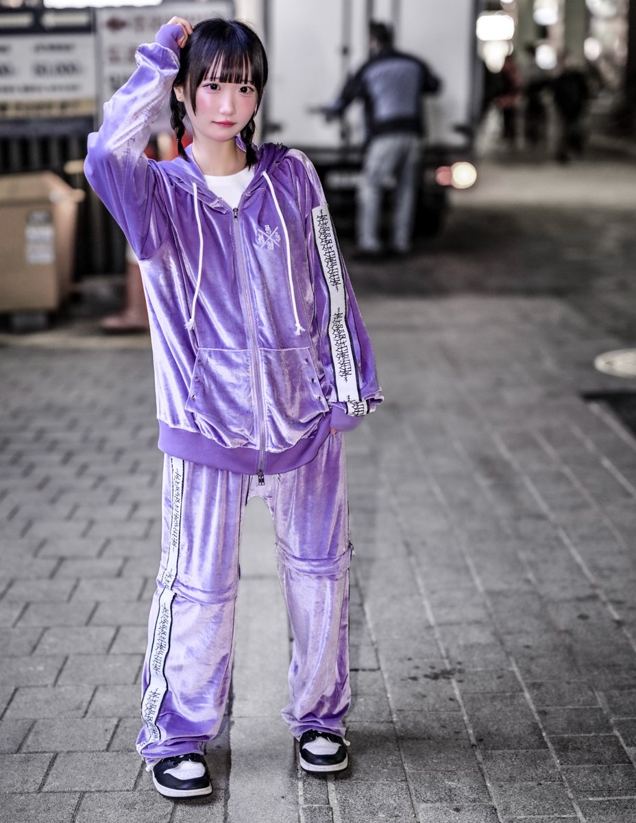 news】 明日21:00- 「ZIRITUSINKEI 2」 ベロアジャージセットアップ