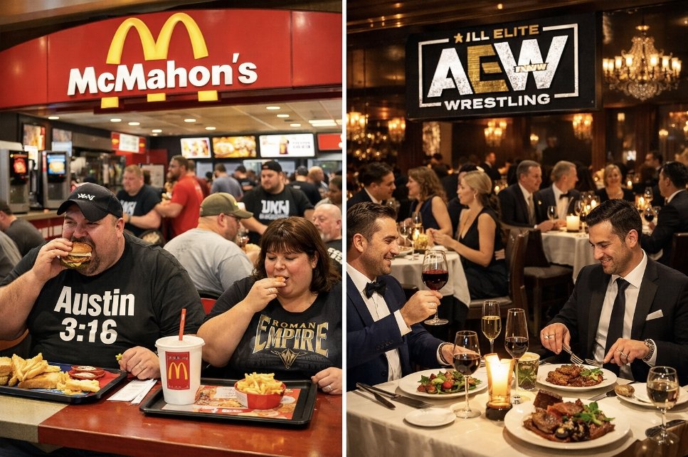 Neutrolling's tweet photo. Mcdonalds sells bad food to a lot of people. 

A fine cuisine sells great food to those who want the best. 
 
Hope this helps. https://t.co/tLqNSfYiPt