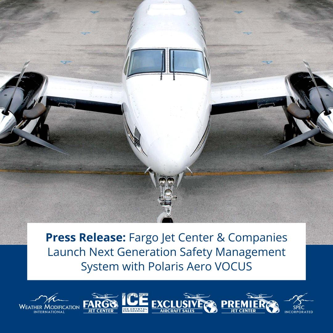 FargoJetCenter's tweet image. Fargo Jet Center announces the launch of VOCUS by @PolarisAero ; a Safety Management System (SMS) platform. VOCUS brings advanced risk management and assurance tools to all operations. 

Read more ➡️ ow.ly/2AOs50XVEKk

#AviationSafety #AviationNews #AviationSMS