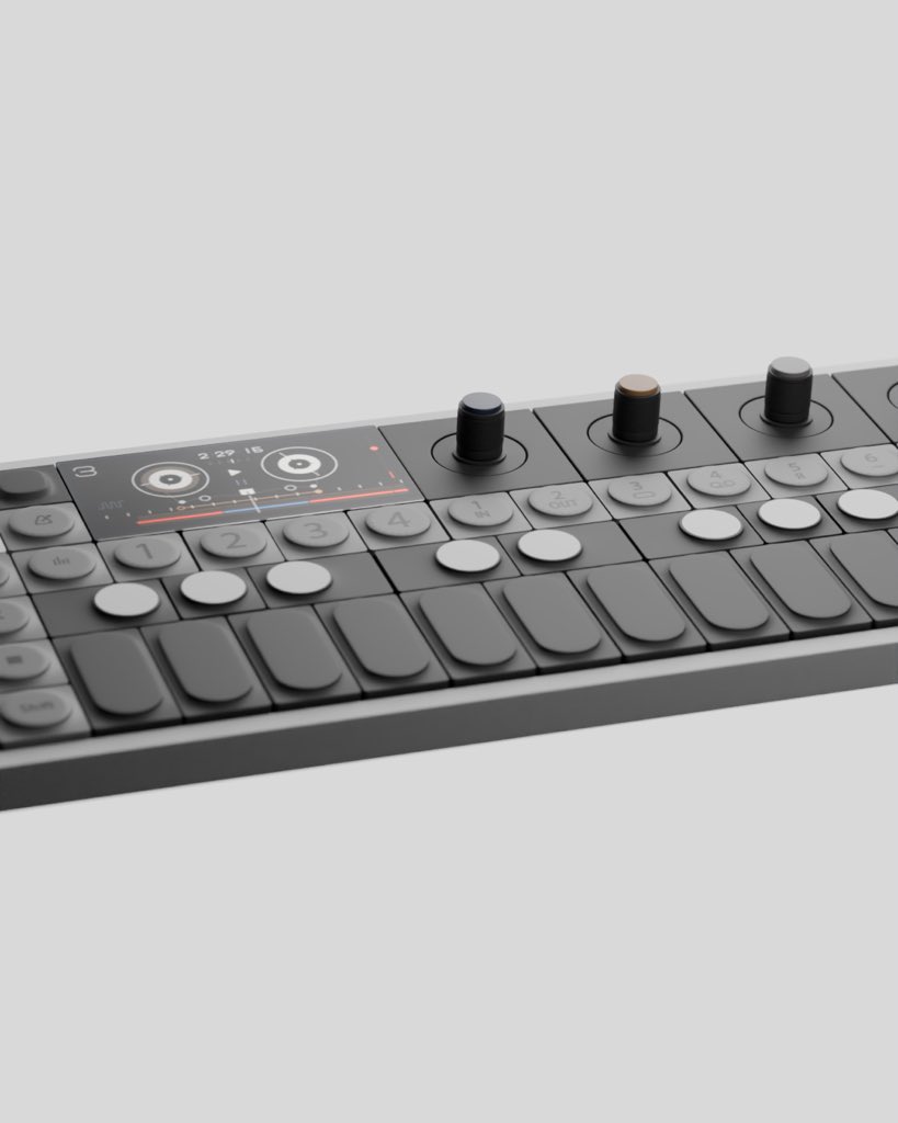 designvogue_'s tweet photo. Teenage Engineering OP-1 (portable synthesizer / sampler / sequencer).

A closer look at how layout, form, and interaction come together in modern product design.

#industrialdesign #3danimations #productdesigner #productvisualization #productdesign #blender #3ddesigner https://t.co/8JlbERyIMh