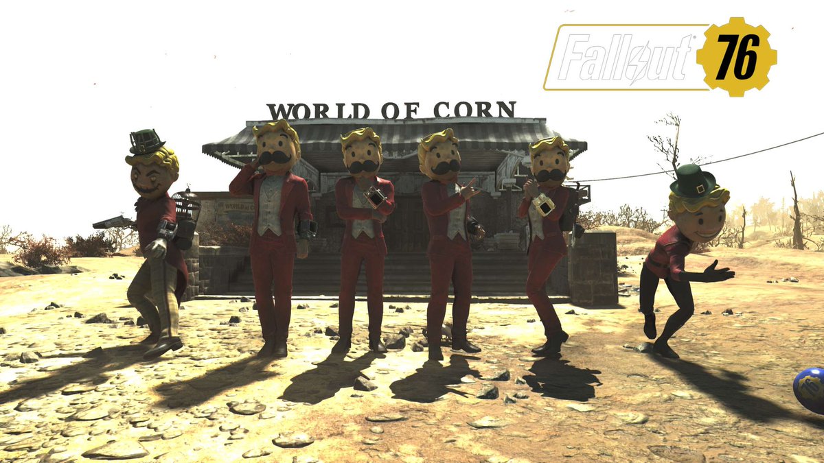 RadCatsRule's tweet photo. @Pringles photoshoot from our latest weekend event! #Fallout76 #Fallout @Pringles_UK https://t.co/3n5Hm1Nx8P