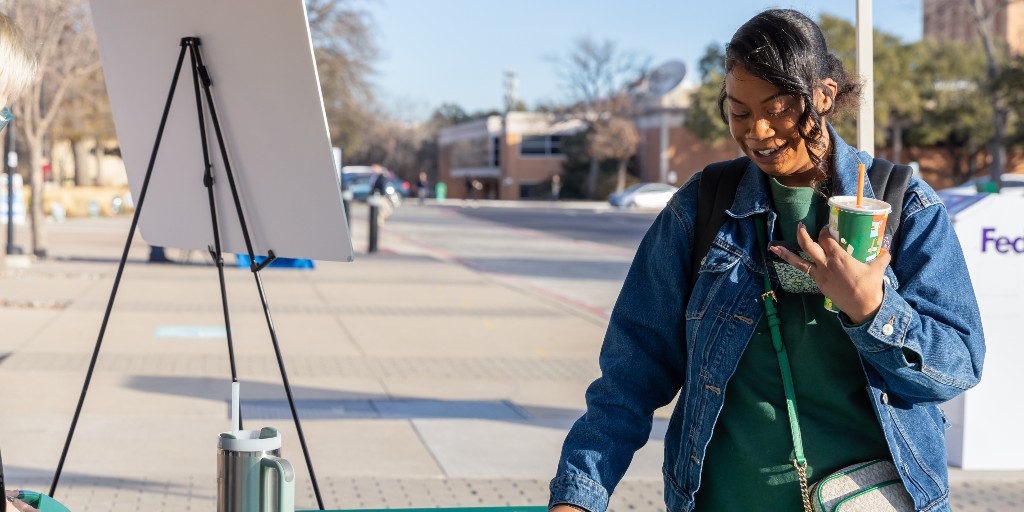 UNT Student Affairs tweet media