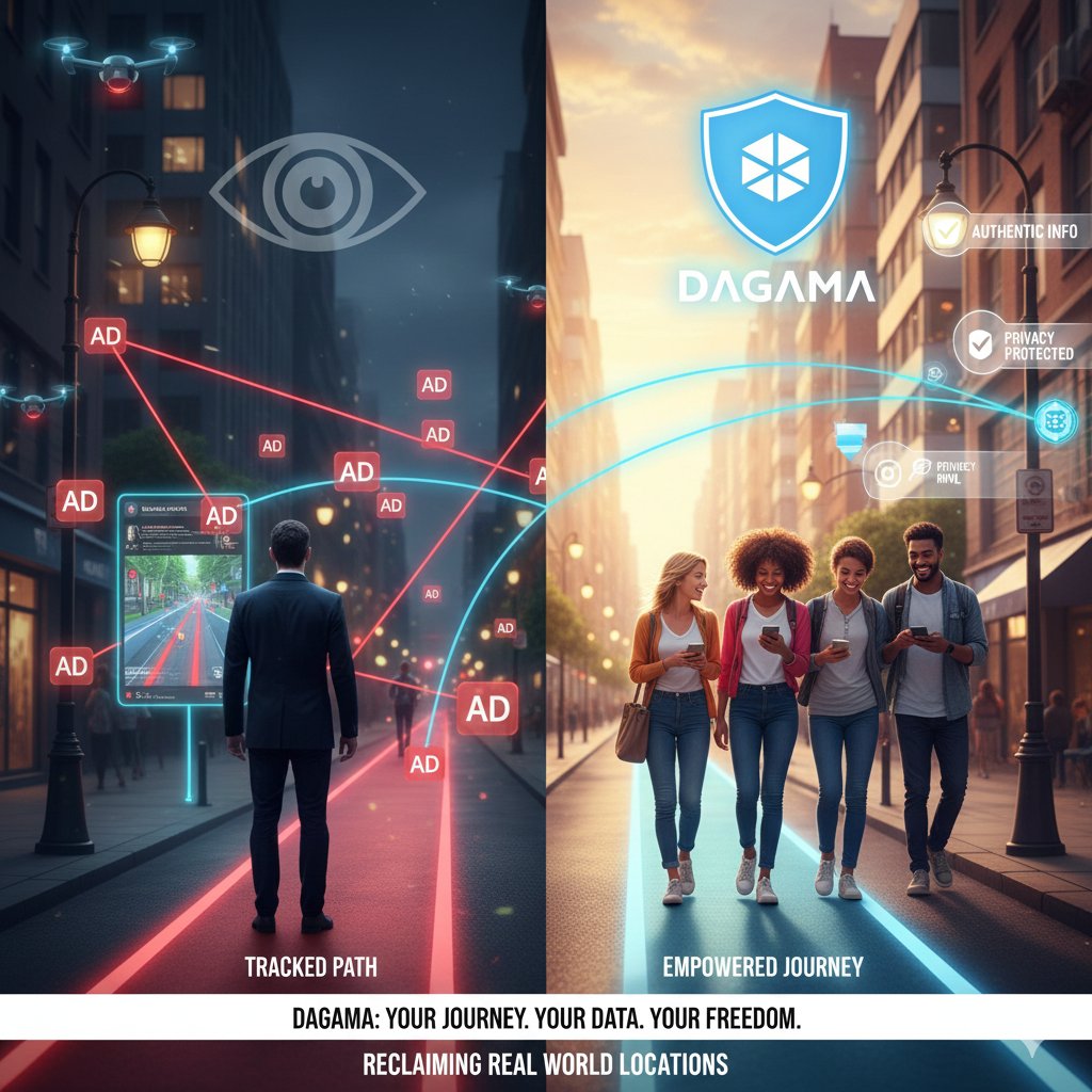Freedom often starts with the ability to move through the world without being constantly tracked for the purpose of being sold something. Most mapping apps are just tools for advertisers, but Dagama is building something different. 

Their web3 infrastructure prioritizes the