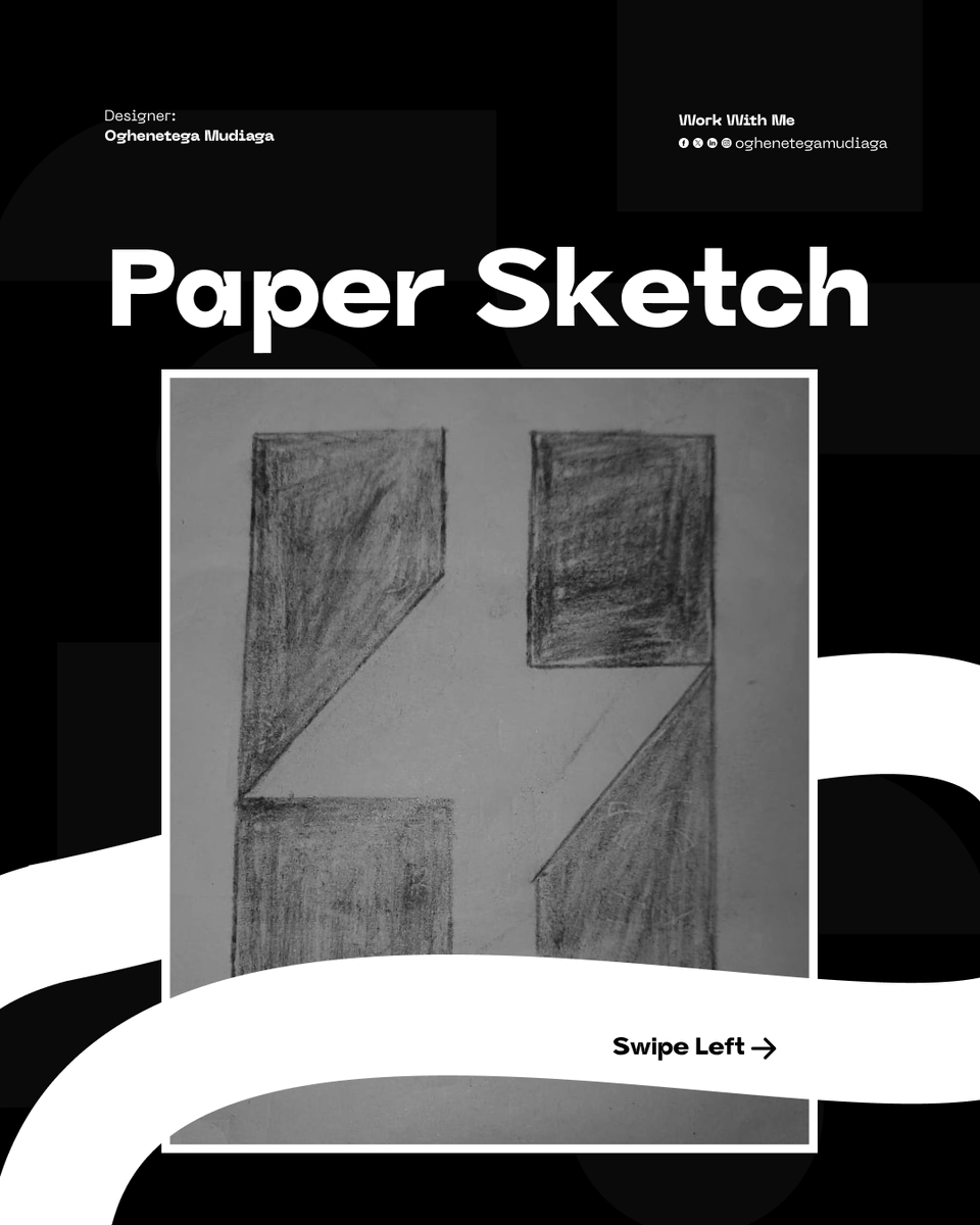 OghenetegaMudia's tweet photo. Logo Paper Sketch
This year, I plan to share more of my design process and behind-the-scenes details.

Please let me know what you think about this sketch.

#logodesign #logosketch #brandingtips #logotips #branding #modernlogo https://t.co/pvpz0GvXUD