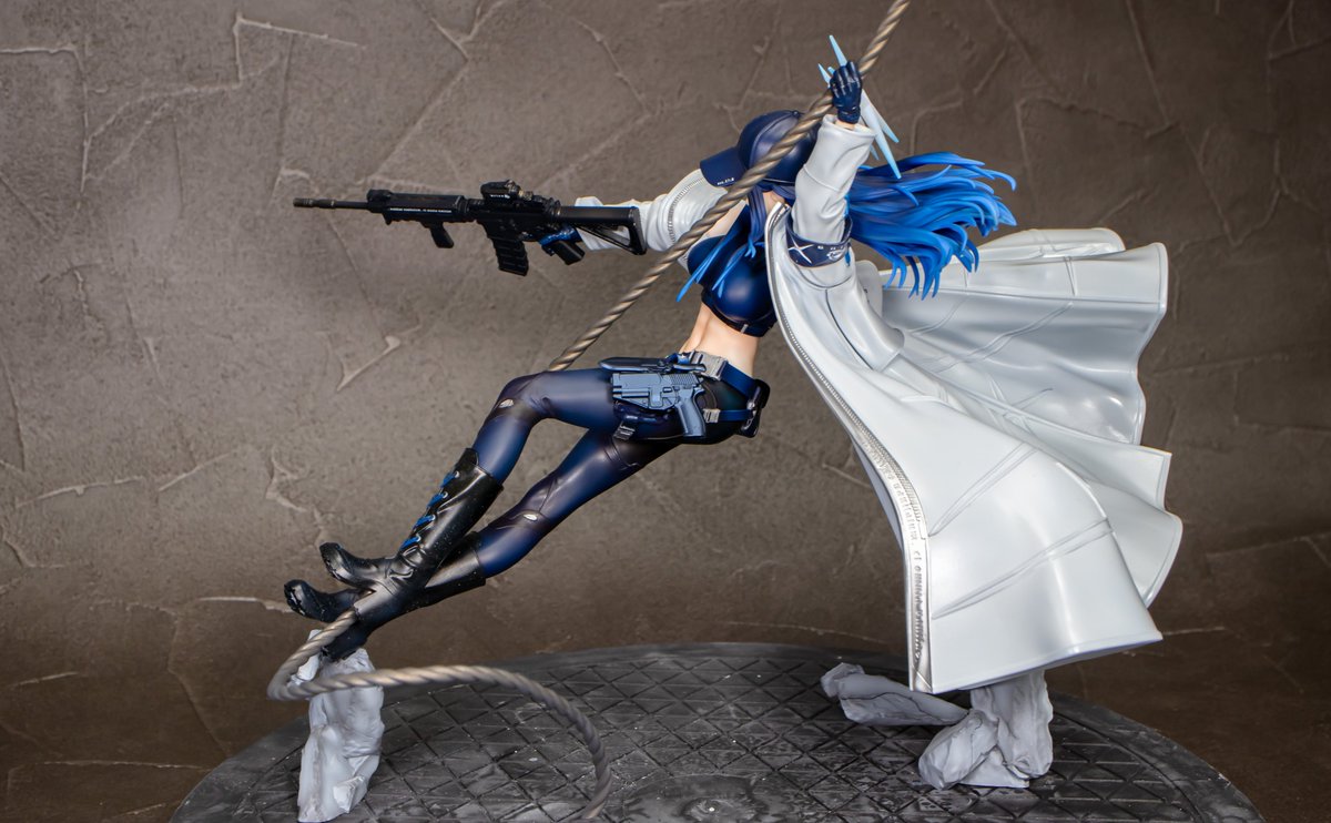 1/7『錠前サオリ』 原型 蟹汁様 かっこよく塗れたかな～ 元絵よりも