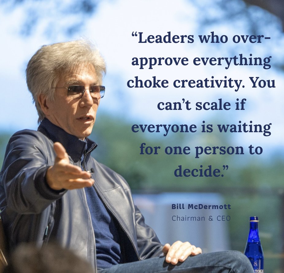 When was the last time you stepped back to ask whether your team is building the future or just managing the present?

At our CXO Summit, Bill McDermott made a simple but pointed observation:

“Everybody is too knotted up with details instead of creating new stories, new dreams.”