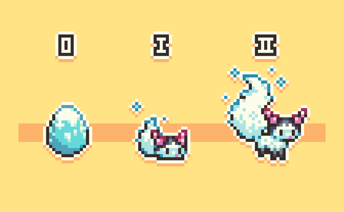 Snow pet! 🌨️
#pixelart #indiegames