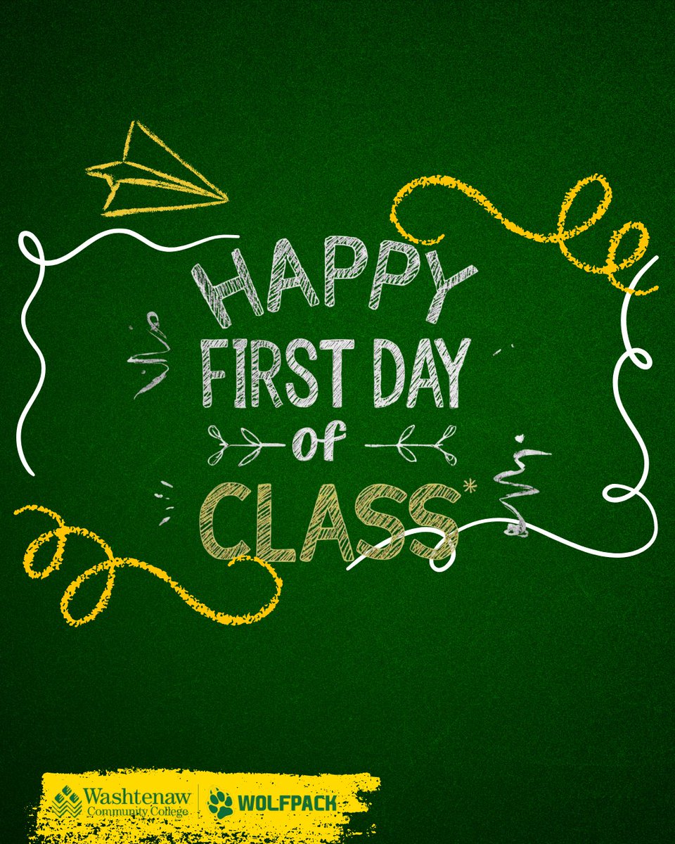 Sports_WCC's tweet photo. The semester begins now. 📚 Happy First Day of Class, Wolfpack!
#Wolfpack #WCC #FirstDayOfClass #StudentAthlete https://t.co/JbCw0AEr4J
