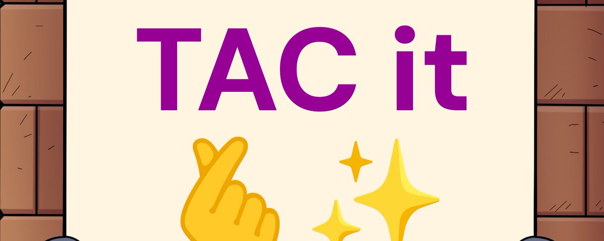 TacBuild's tweet image. Tap to TAC 🫰✨