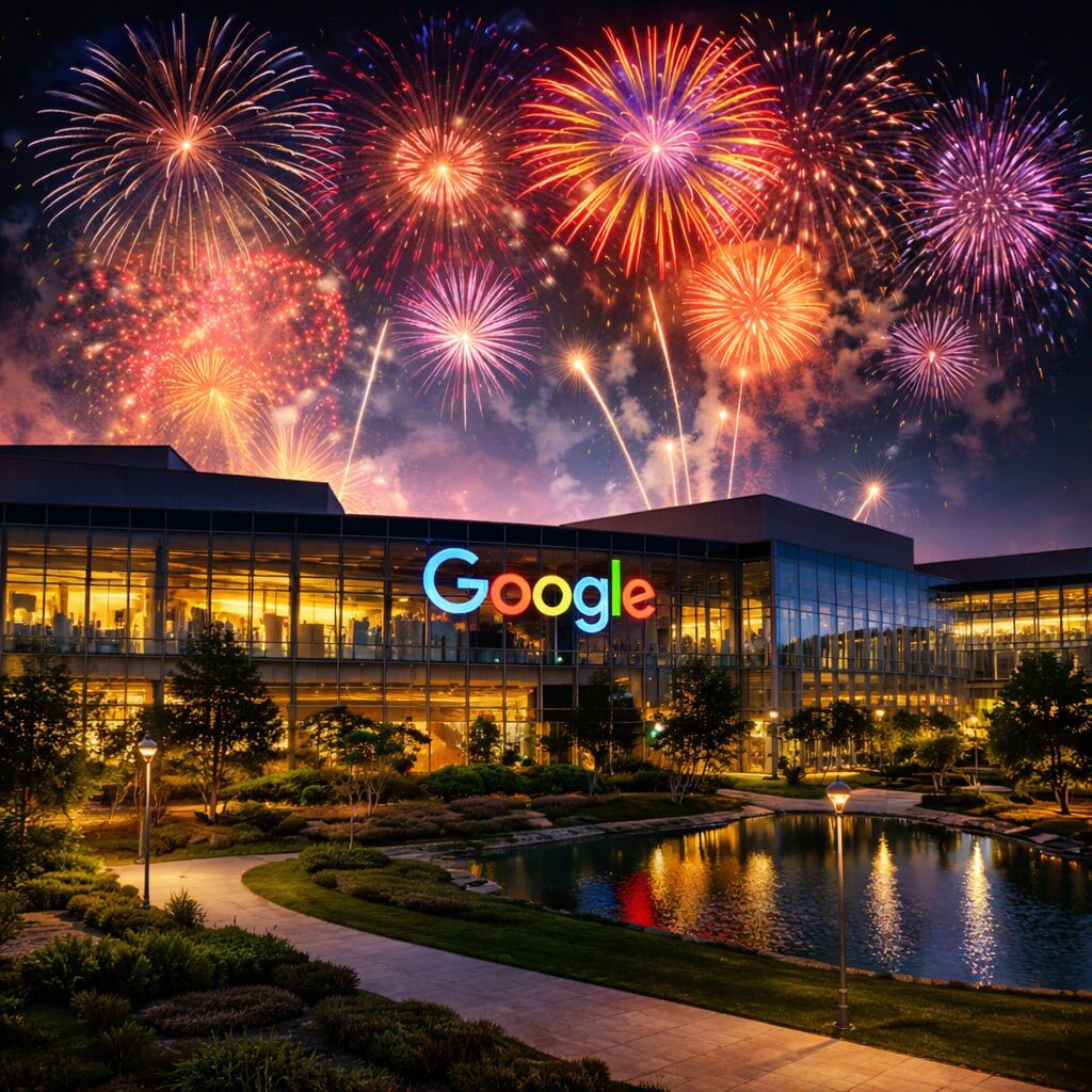 谷歌市值突破4万亿美元，成为史上第四家达到此里程碑的公司