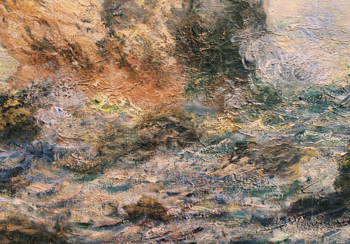 Monet, La Manneporte, Étretat, 1883