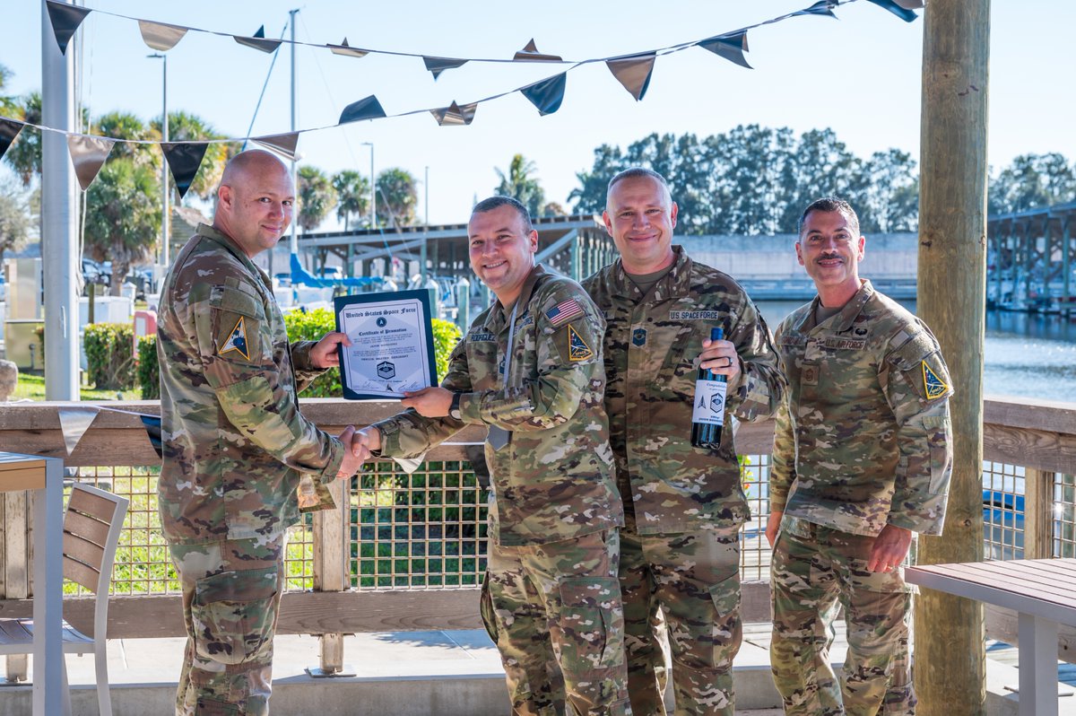 SLDelta45's tweet photo. 🎉 Congratulations to our newest USSF Senior Master Sergeants! 🎉
Selection to #SMSgt reflects years of dedication, leadership, and commitment to mission and people. You’ve earned the trust placed in you and the responsibility that comes with it.
#SemperSupra https://t.co/0jWe9D9hfI