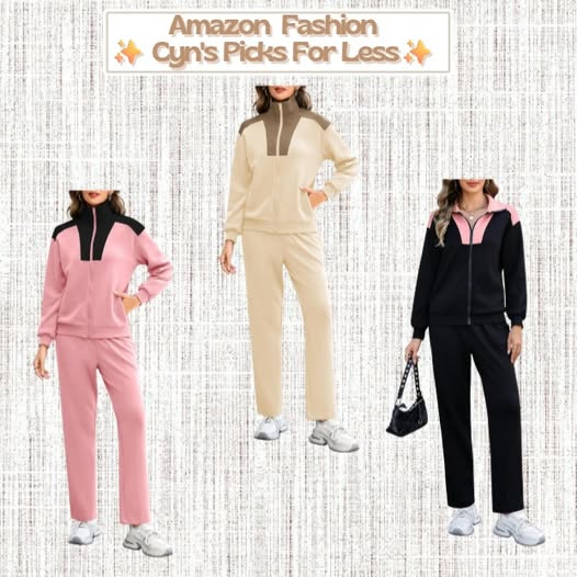 #AD 40% OFF women’s 2-piece sweatsuit Use code M5WKAQL9
amzn.to/4sCl2X1
As part of the Amazon Influencer Program, I earn from qualifying purchases.
Ends 02/05/2026
#CynsSuperSavings #Loungewear