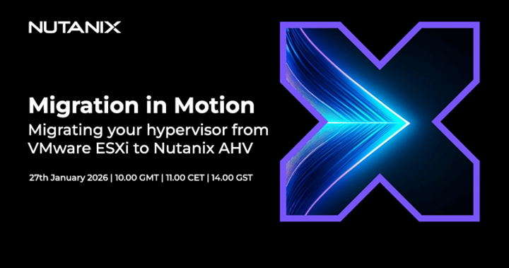 Do you want a Smooth, Easy, cost-effective transition to Nutanix? Let Nutanix Professional Services, show migration scenarios to Nutanix including integration considerations and best practices. Tuesday, 27 January, 2026 at 11.00 CET:  event.nutanix.com/migratingtonut… #NUTANIX #VCF #vmware