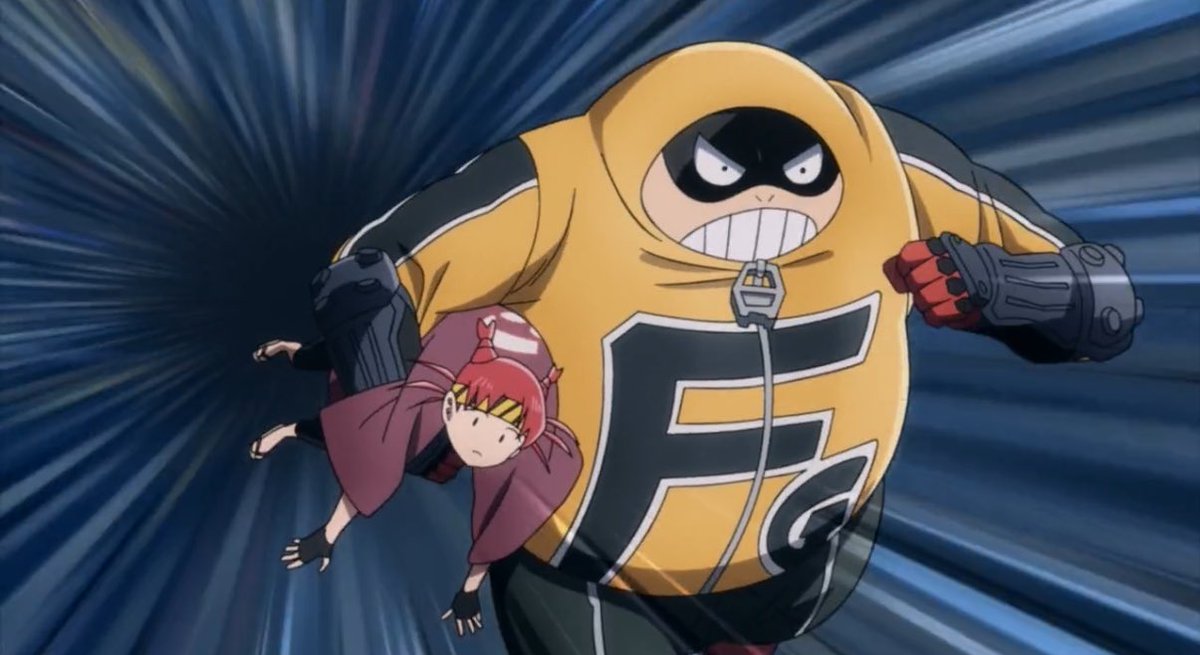 cosmicspidrman's tweet image. Fatgum and his little girlfriend