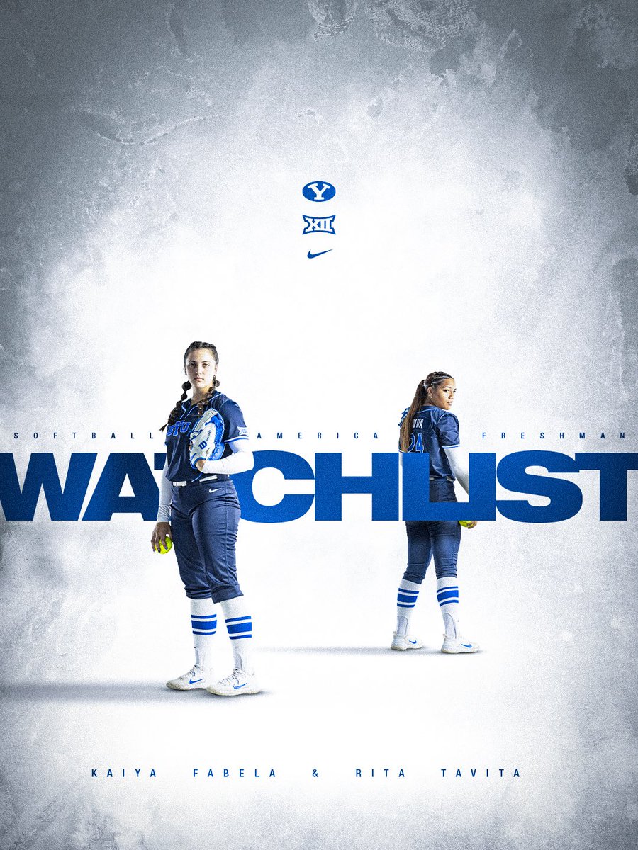 SOFTBALL AMERICA FRESHMAN WATCH LIST👀

🔗 byucougars.com/news/2026/01/1…