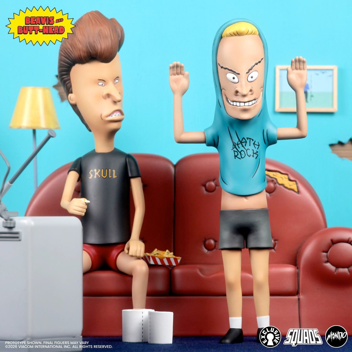 preterniadotcom's tweet image. Mondo Squads Beavis &amp;amp; Butthead Limited Edition (1,250 units). Preorders go up next Tuesday, January 20th at Noon EST.