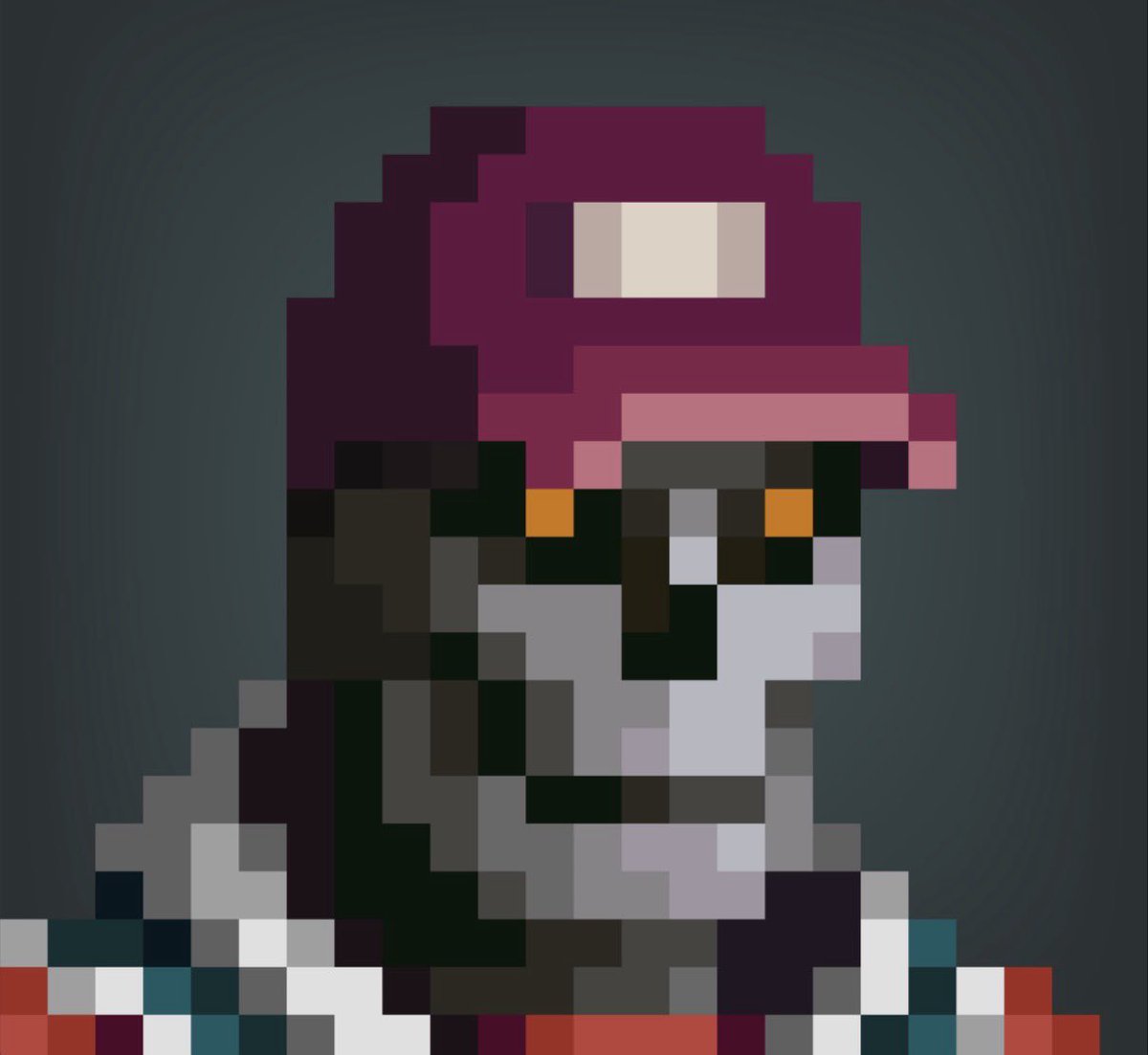Cool gift from <a href="/tribetwit/">Hans_W</a> !!! 👾

He’s teaching me more about the lore of Genuine Undead as one diehard NFT collector recognizes another! 

He grabbed a Nakamigos frog as well 🐸 

As someone who loves pixel art, think it’s timeless, I’m grateful to join GU! 🙏