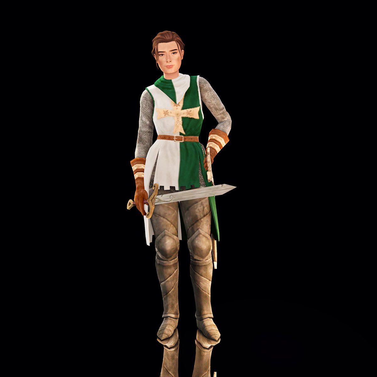 the queen and her paladin