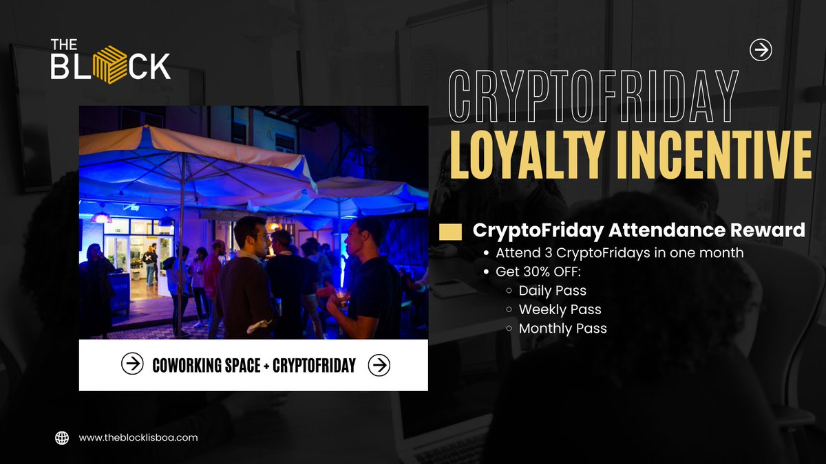 The Block Lisboa | Crypto Hub (@TheBlockLisboa) / Posts / X
