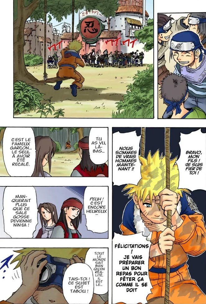 Le jour où Naruto comprend qu’il est seul… mais qu’il n’abandonnera jamais. Personne pour lui tenir la main, mais une volonté plus forte que tout.

C’est ici qu'naît un futur Hokage.