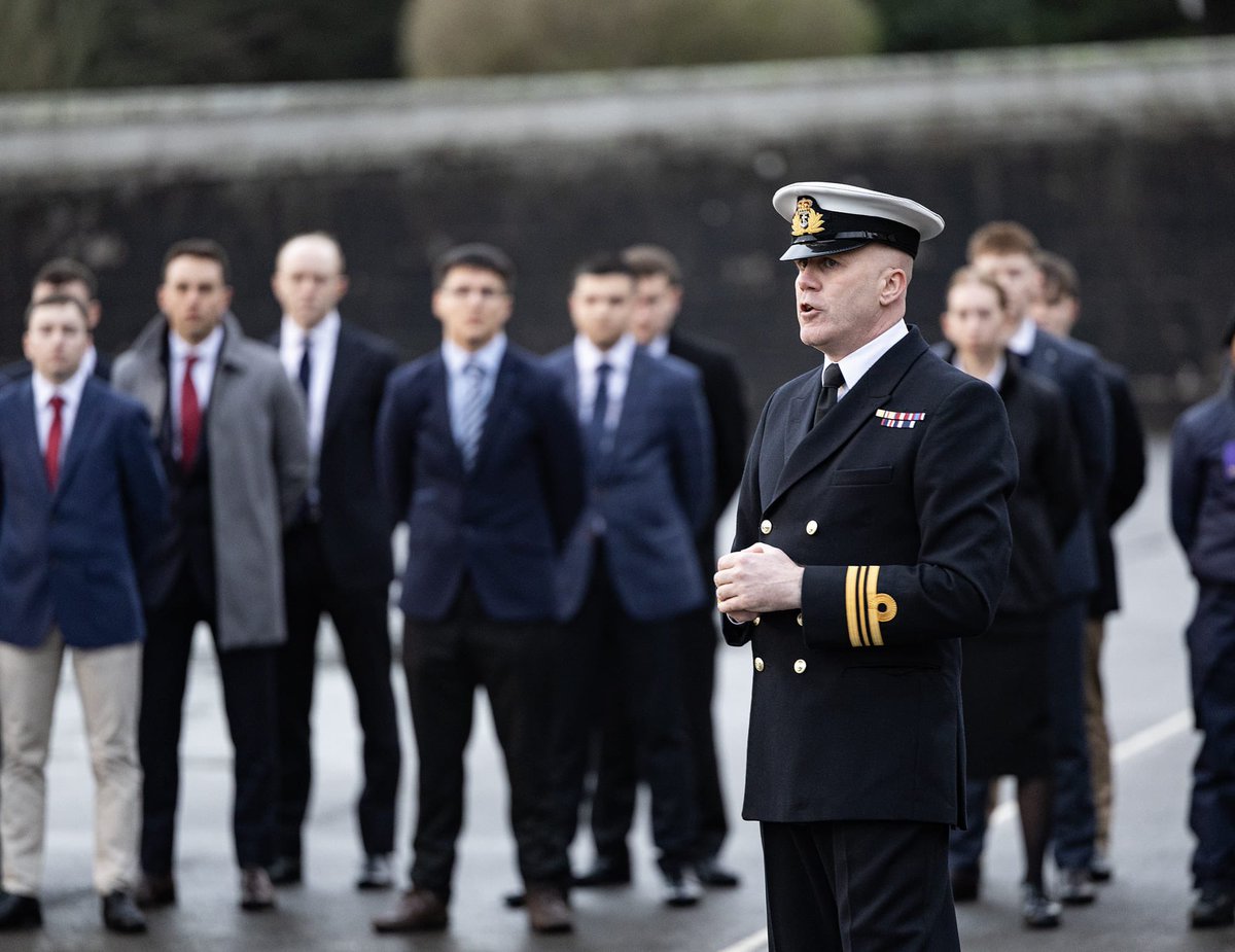 Britannia Royal Naval College tweet media