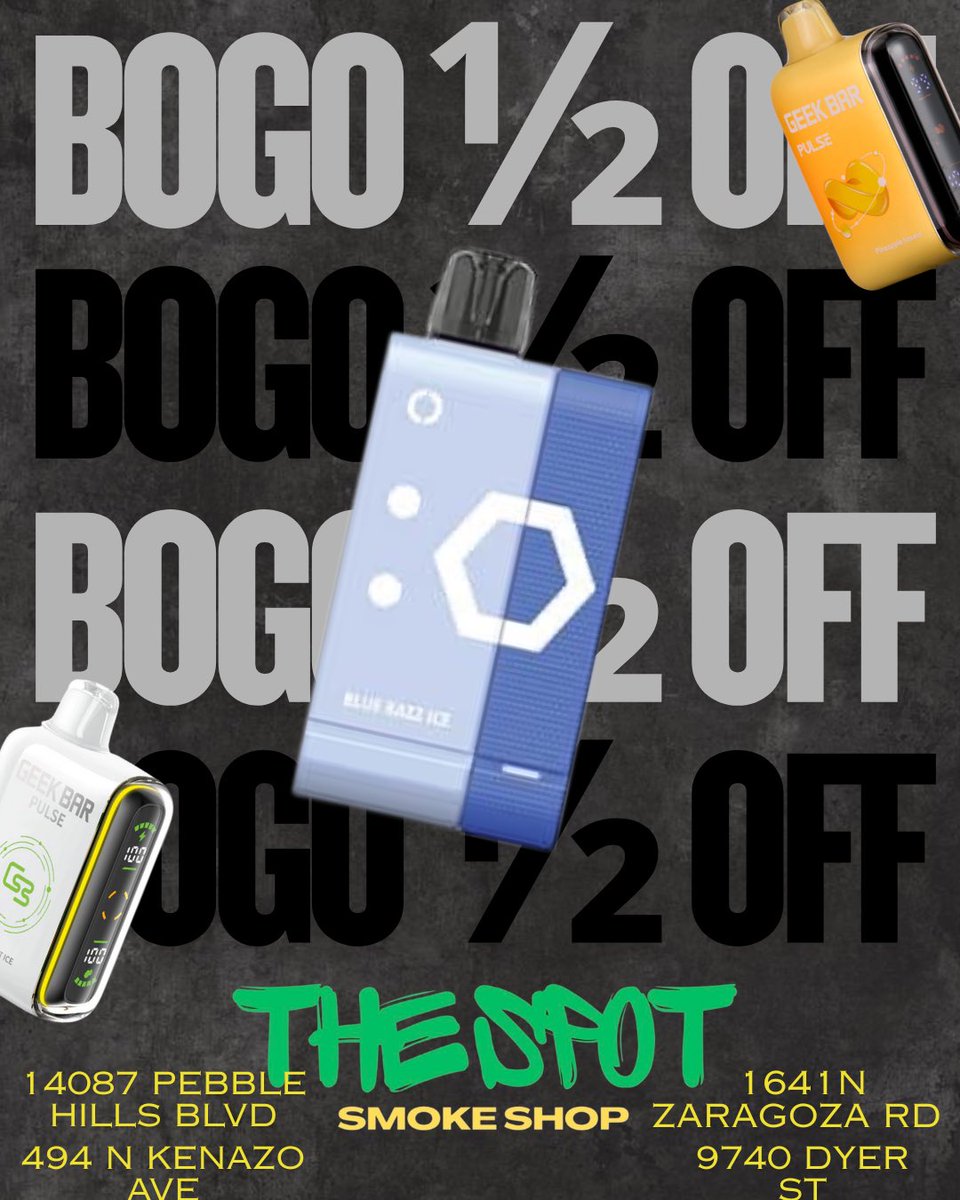 The Spot Smoke Shop (@thespotep) on Twitter photo 